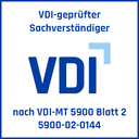 VDI-geprüfter Sachverständiger nach VDI-MT 5900 Blatt 2